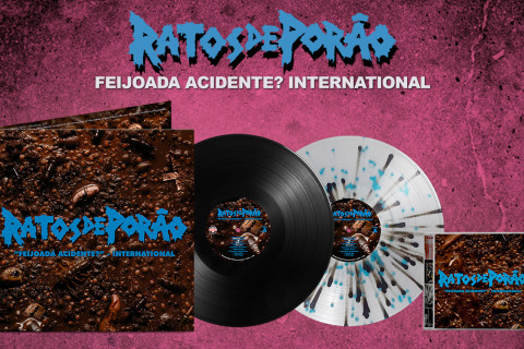 Ratos de Porão: Fuzz On Discos lança '"Feijoada Acidente?" - International' em vinil