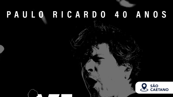Paulo Ricardo celebra 40 anos de carreira com show inesquecível no Multiplan Hall São Caetano