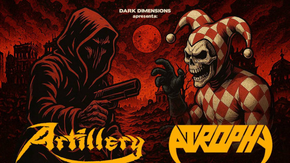 Noite de Fúria Thrash: Artillery, Atrophy e Sacrifix detonam São Paulo