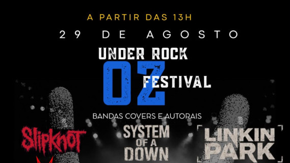 UNDER ROCK OZ FESTIVAL UNE ROCK INDEPENDENTE, CULTURA E SOLIDARIEDADE EM OSASCO