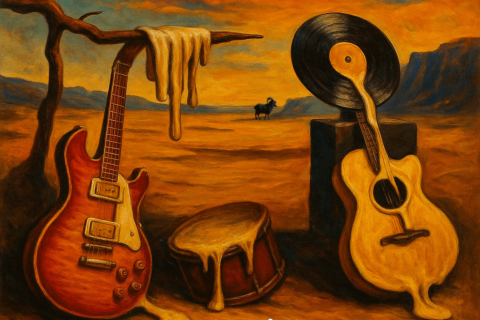 Rock de peso dos 90 com psicodelia setentista; conheça o álbum de estreia da banda brasiliente Thiago Carneiro & The Black Sheep