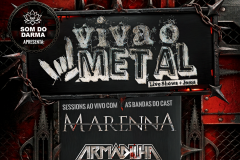 "Viva O Metal", evento produzido pela Som do Darma, apresentará shows de quatro bandas do cast da produtora