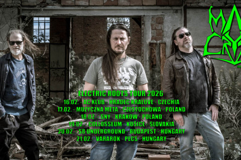 MASS CRYSIS ATINGE A EUROPA EM FEVEREIRO COM A “ELECTRIC ROOTS TOUR 2026”