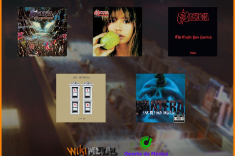 CDs do Led Zeppelin, Pantera e Saxon ganham novas edições no Brasil