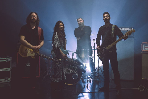 A banda francesa de Fuzz Stoner/Heavy Blues Rock Voodoo Queen lançou o videoclipe de "Bright Cage".