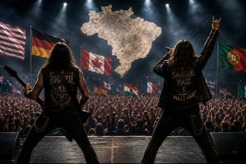 Artistas brasileiros de Rock e Heavy Metal radicados em outros países