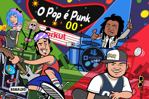 "Pop é Punk 00's" apresenta versões punk rock de sucessos dos anos 2000