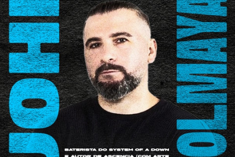 John Dolmayan, baterista do System Of A Down, inclui São Paulo em turnê de autógrafos do quadrinho "ASCENCIA"