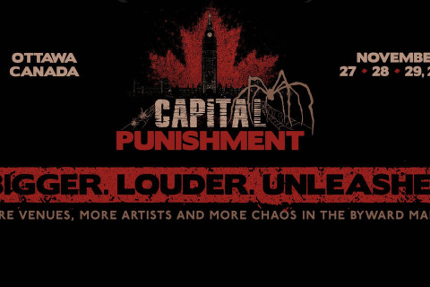 O evento CAPITAL PUNISHMENT de Ottawa anuncia as datas do festival de 2026 e faz um apelo por parceiros!