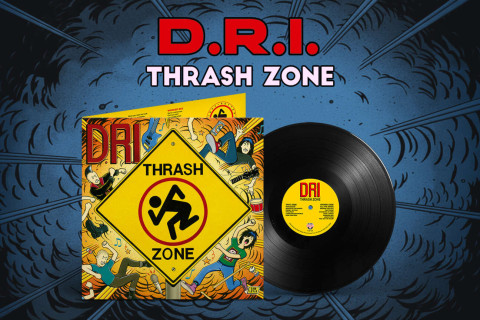 D.R.I.: 'Thrash Zone' ganha relançamento em vinil pela Fuzz On Discos